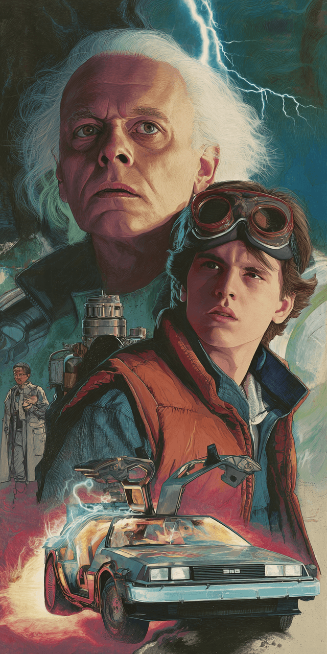 Back to the Future movie poster